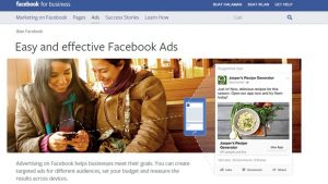 memanfaatkan facebook ads